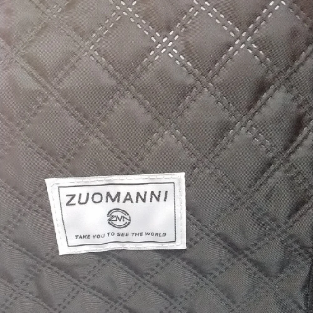 Black Quilted Duffel Bag - Travel & Gym